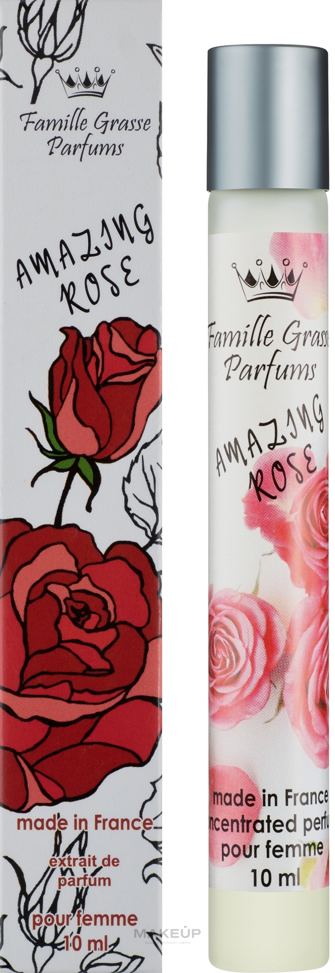 Famille Grasse Parfums Amazing Rose - Олійні парфуми — фото 10ml