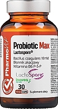 Пищевая добавка "Пробиотик Макс" 30 шт. - Pharmovit Clean Label — фото N1