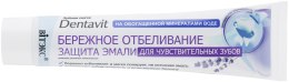 Парфумерія, косметика Зубна паста "Дбайливе відбілювання і захист емалі" для чутливих зубів - Вітекс Dentavit