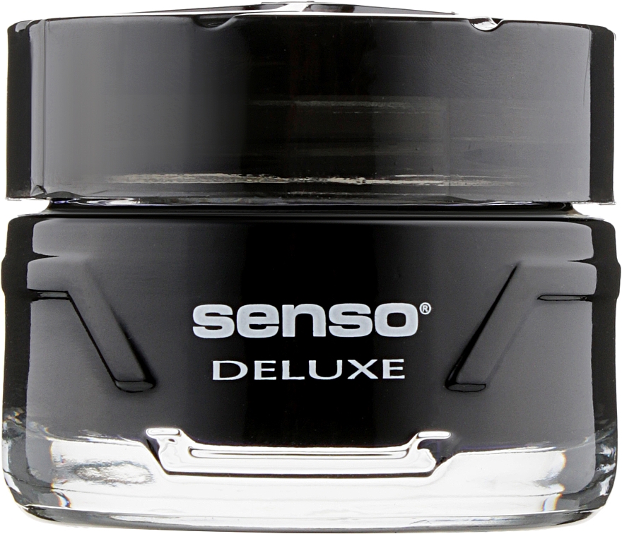 Ароматизатор гелевый для авто "Черный" - Dr.Marcus Senso Delux Black — фото N1