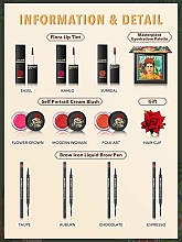 Набір, 12 продуктів - Sheglam X Frida Kahlo Collection Beauty Makeup Set — фото N2