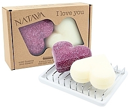 Набір - Natava I Love You Set (balm/75g+shampoo/95g+acc/1pcs) — фото N2