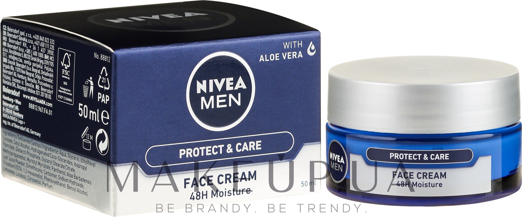Увлажняющий крем для мужской кожи лица - NIVEA MEN Originals Cream — фото 50ml