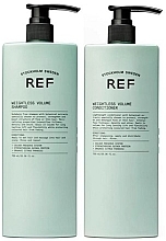 Духи, Парфюмерия, косметика Набор - REF Weightless Volume Duo (shm/750ml + cond/750ml)