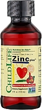 Парфумерія, косметика Харчова добавка "Рідкий цинк", з натуральним смаком манго та полуниці - Child Life Zinc Plus