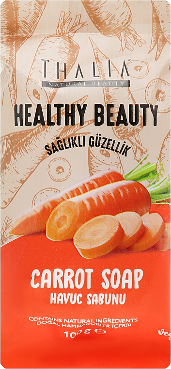 Натуральне мило з екстрактом моркви - Thalia — фото N1