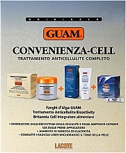 Парфумерія, косметика Набір - Guam Convenienza Dren Plus Body Slimming Kit (mask/500g + b/cr/200ml + cell/30x12ml)