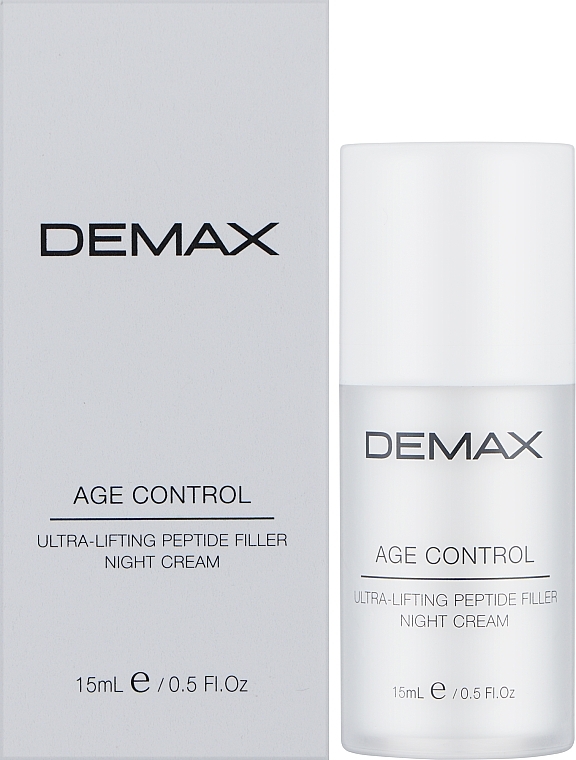 Ночной заполнительный лифтинг-крем с пептидами - Demax Age Control Ultra-Lifting Night Cream Peptide Filler — фото N2