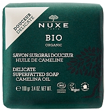 Духи, Парфюмерия, косметика Мыло для лица и тела - Nuxe Bio Organic Savon Surgras Douceur