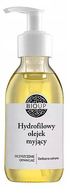 Гидрофильное масло для лица - Bioup Hydrophilic Facial Cleansing Oil Delicate Lemon — фото N2