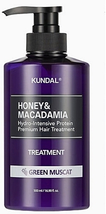 Кондиционер для волос "Green Muscat" - Kundal Honey & Macadamia Protein Hair Treatment — фото N1