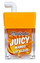 Духи, Парфюмерия, косметика Блеск для губ "Juicy", манго - Martinelia Lip Gloss