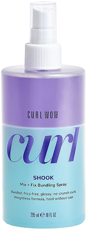Спрей для кудрявых волос - Color WOW Curl Shook Mix + Fix Bundling Spray — фото N1