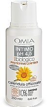 Гель для інтимної гігієни "Календула" - Omia Laboratori Ecobio Intimo pH 4,5 Calendula — фото N1