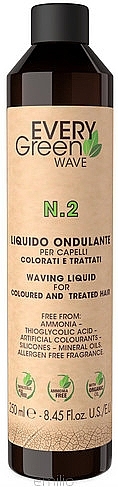 Рідина для хімічної завивки фарбованого волосся - EveryGreen Wavihg Liquid for Colored Hair 2 — фото N1