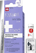 Парфумерія, косметика Нічна маска для сухих і ламких нігтів - Eveline Cosmetics Nail Therapy Professional