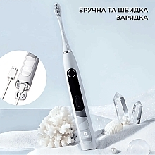 Электрическая зубная щетка Oclean X10 Grey - Oclean X10 Electric Toothbrush Grey — фото N12