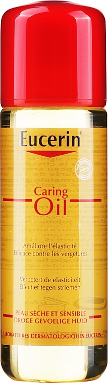 Натуральне масло від розтяжок - Eucerin Caring Oil — фото N1