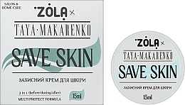 Захисний крем для шкіри - Zola x Taya Makarenko Save Skin — фото N2