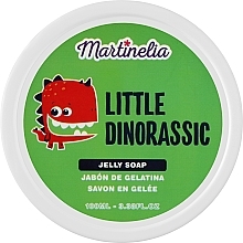 Желейное мыло для рук, зеленое - Martinelia Little Dinorassic Jelly Soap — фото N1