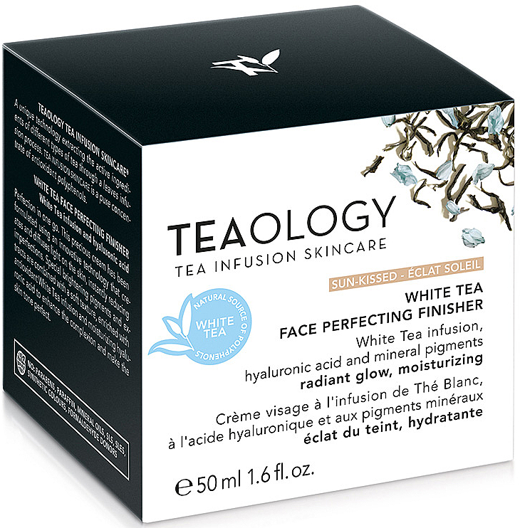 Тонувальний крем для обличчя з екстрактом білого чаю - Teaology White Tea Face Perfecting Finisher — фото N2