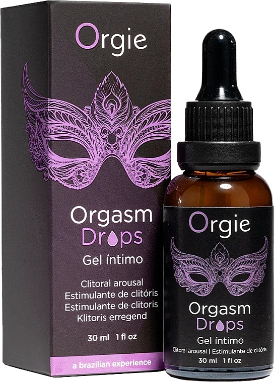 Збуджувальні краплі для жінок - Orgie Orgasm Drops Clitoral Arousal — фото N1