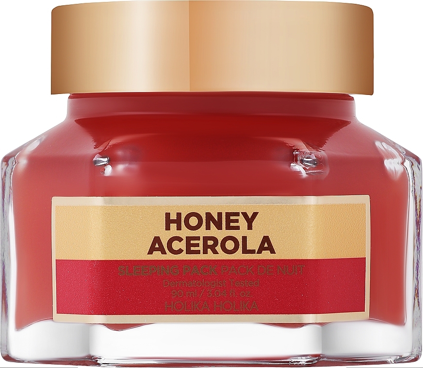 Нічна маска для обличчя - Holika Holika Honey Sleeping Pack Acerola Honey