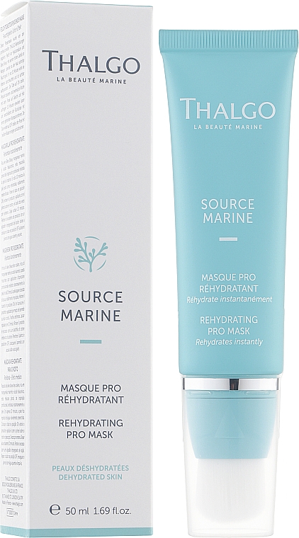 Інтенсивна зволожувальна маска - Thalgo Source Marine Rehydrating Pro Mask — фото N2