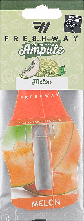 Ароматизатор для автомобиля "Melon" - Fresh Way So Fresh — фото N1