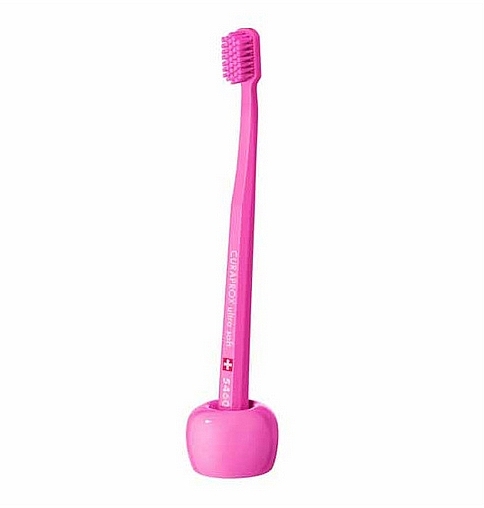 Подставка для зубной щетки - Curaprox Toothbrush Foot Rose — фото N1