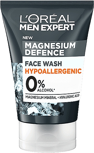 Гель для вмивання - L'Oreal Men Expert Magnesium Defence Face Wash — фото N1