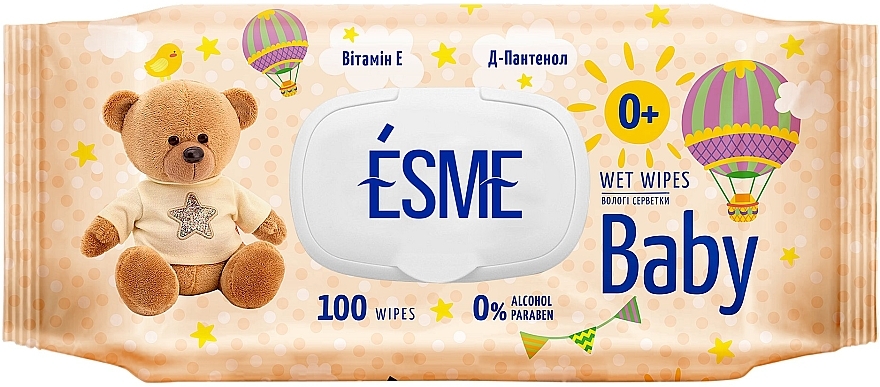 Влажные салфетки для детей - Esme Baby Wet Wipes — фото N1