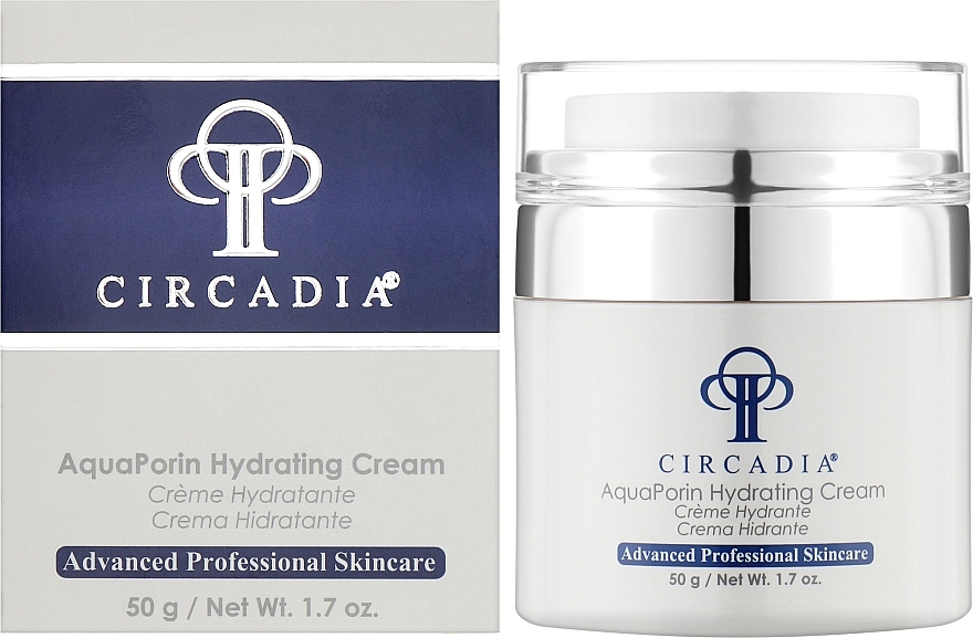 Зволожувальний крем для шкіри обличчя з аквапоринами - Circadia AquaPorin Hydrating Cream — фото N2