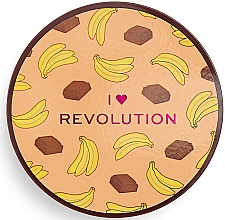 Рассыпчатая пудра для лица шоколадно-банановая - I Heart Revolution Loose Baking Powder Chocolate Banana — фото N3