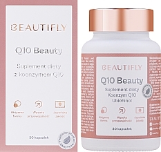 Биологически активная добавка Коэнзим Q10 Убихинол - Beautifly Q10 Beauty Dietary Supplement — фото N2