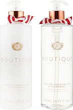 Набор для рук - Grace Cole Boutique Hand Care Duo Toasted Marshmallows & Snowdrops (h/lot/500ml + h/wash/500ml) — фото N2