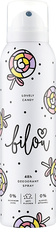 Дезодорант-спрей - Bilou Deodorant Spray Lovely Candy — фото N1