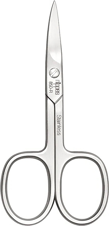 Ножиці для нігтів вигнуті, 9 см - Nippes Solingen Manicure Scissors N850R — фото N1