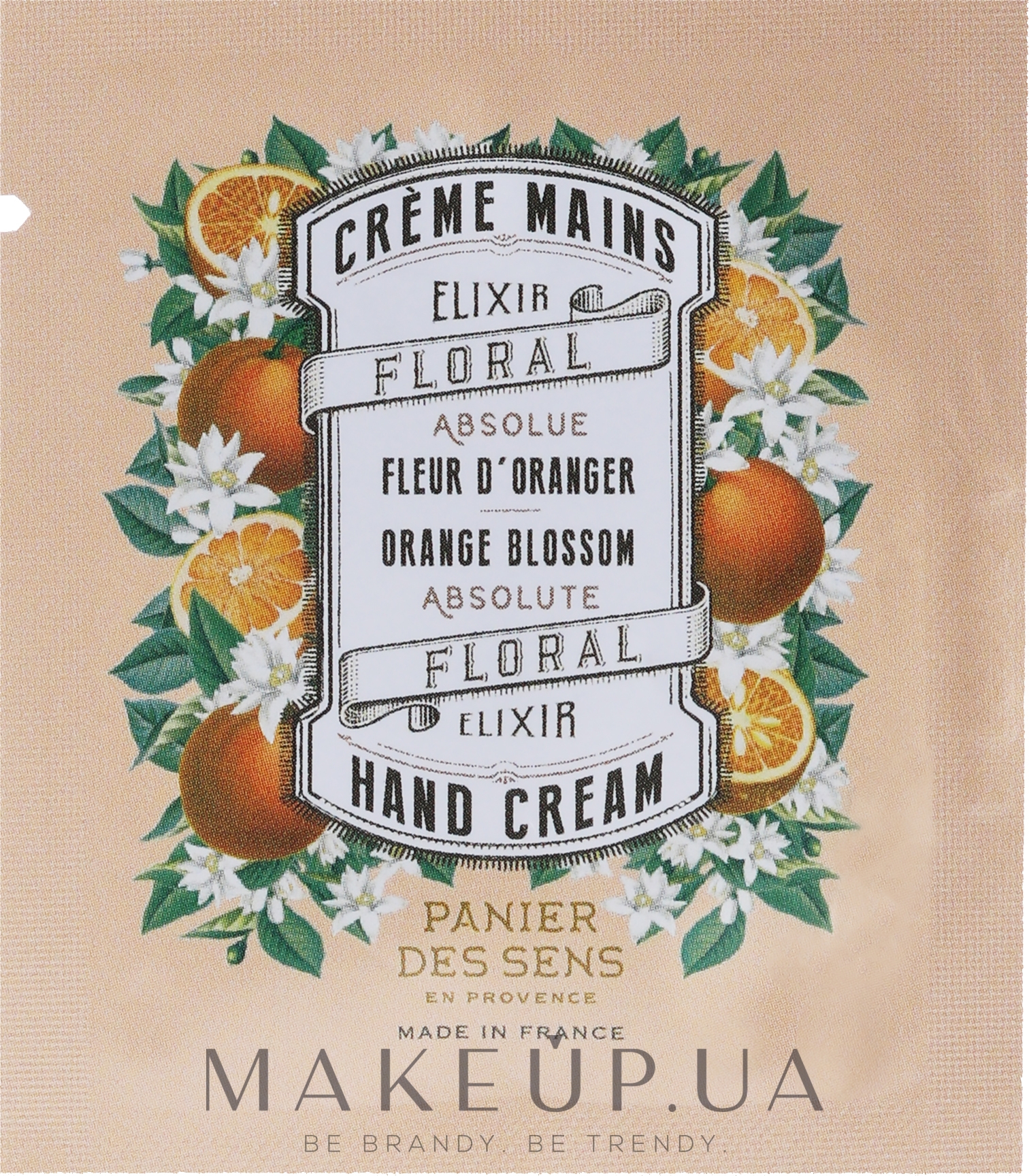 Крем для рук "Флердоранж" - Panier Des Sens Orange Blossom Hand Cream (пробник) — фото 3ml