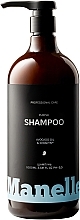 Тонирующий шампунь для нейтрализации желтизны светлых волос - Manelle Professional Care Avocado Oil & Keracyn Shampoo — фото N6