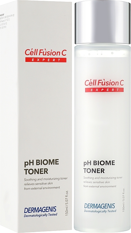 Двофазний зволожувальний тонік - Cell Fusion C Expert Ph Biome Toner — фото N2