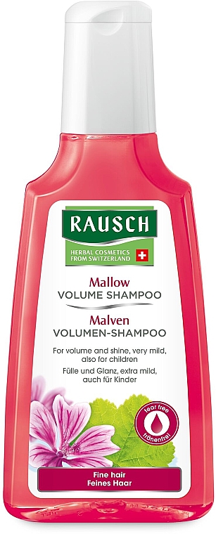 Шампунь для обьема - Rausch Mallow Volume Shampoo For Fine Hair — фото N1