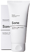 Парфумерія, косметика Маска для обличчя з муцином равлика - Sane Anti-aging Face Mask *