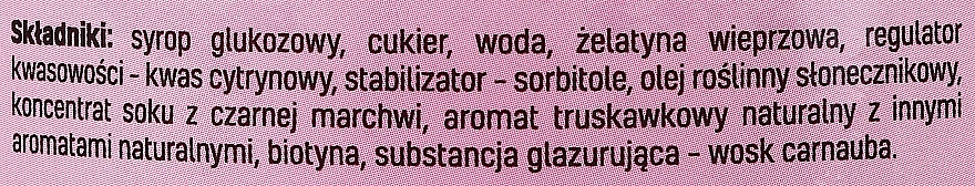 Харчова добавка "Біотин у желе зі смаком полуниці" - Noble Health Biotin Suplement Diety — фото N4