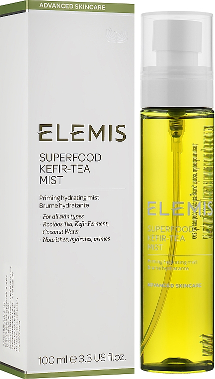 Увлажняющий мист для лица - Elemis Superfood Kefir-Tea Mist  — фото N4