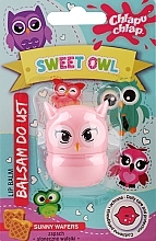Парфумерія, косметика Бальзам для губ "Sweet Owl", вафлі - Chlapu Chlap Sunny Wafers Cake Lip Balm
