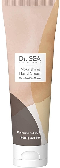 Крем для рук з гряззю та мінералами Мертвого моря - Dr. Sea Hand Cream  — фото N1