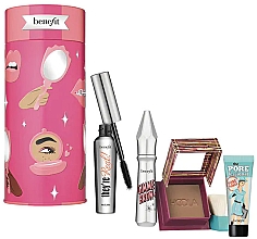 Парфумерія, косметика Набір - Benefit Bring Your Own Beauty Set (mascara/8g + br/gel/3g + bronzer/8g + primer/7.5ml)