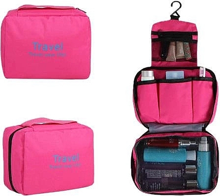 Органайзер текстильний водовідштовхувальний, рожевий - Mindo Travel Your Life — фото N2