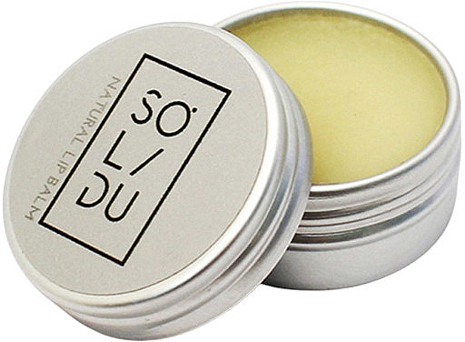 Бальзам для губ с пчелиным воском и кокосовым маслом - Solidu Natural Coconut Oil Beeswax Lip Balm — фото N1